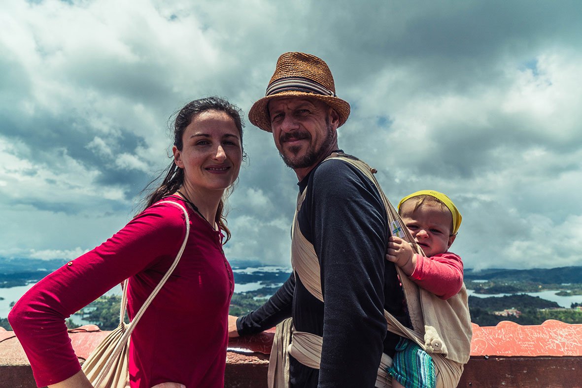 viajando con bebé en familia durante dos años