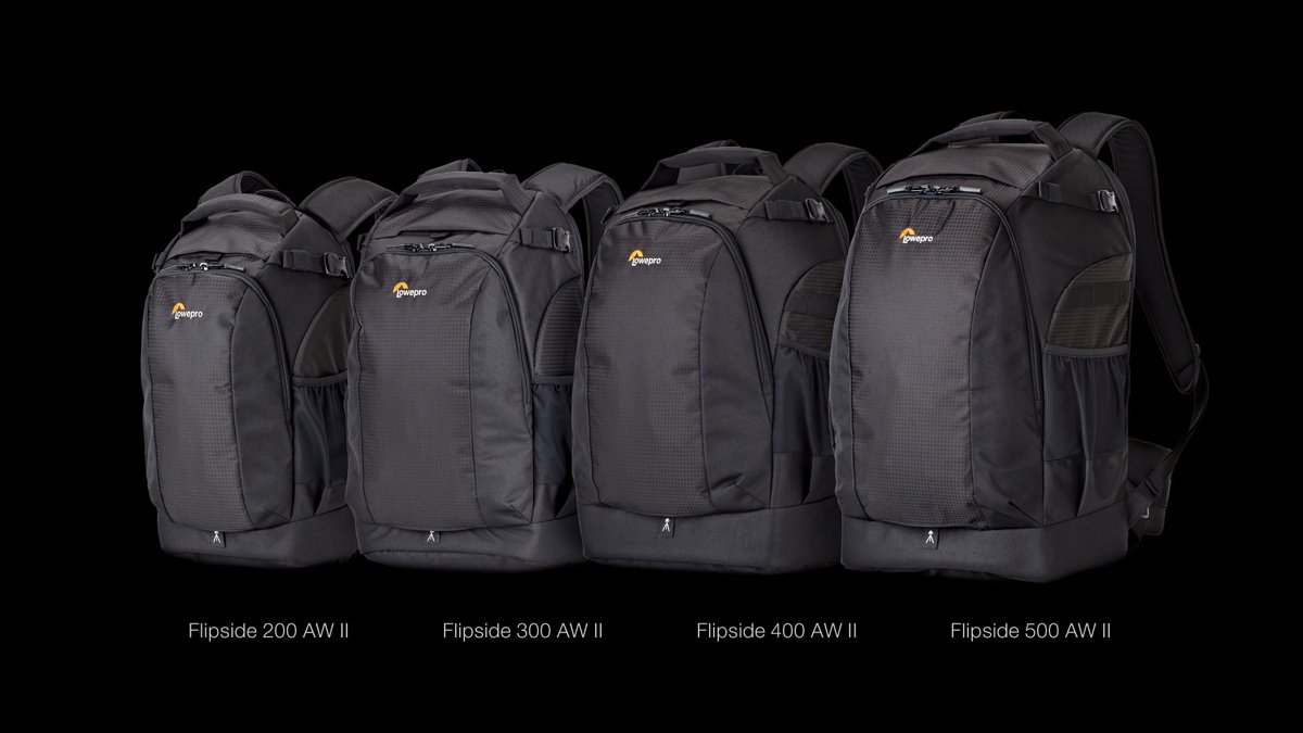 serie de mochilas Lowepro Flipside AW II