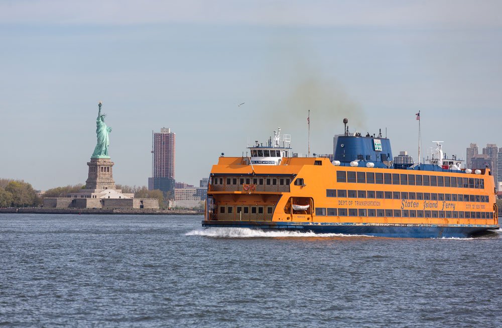 Ferry Staten Island y la Estatua de la Libertad